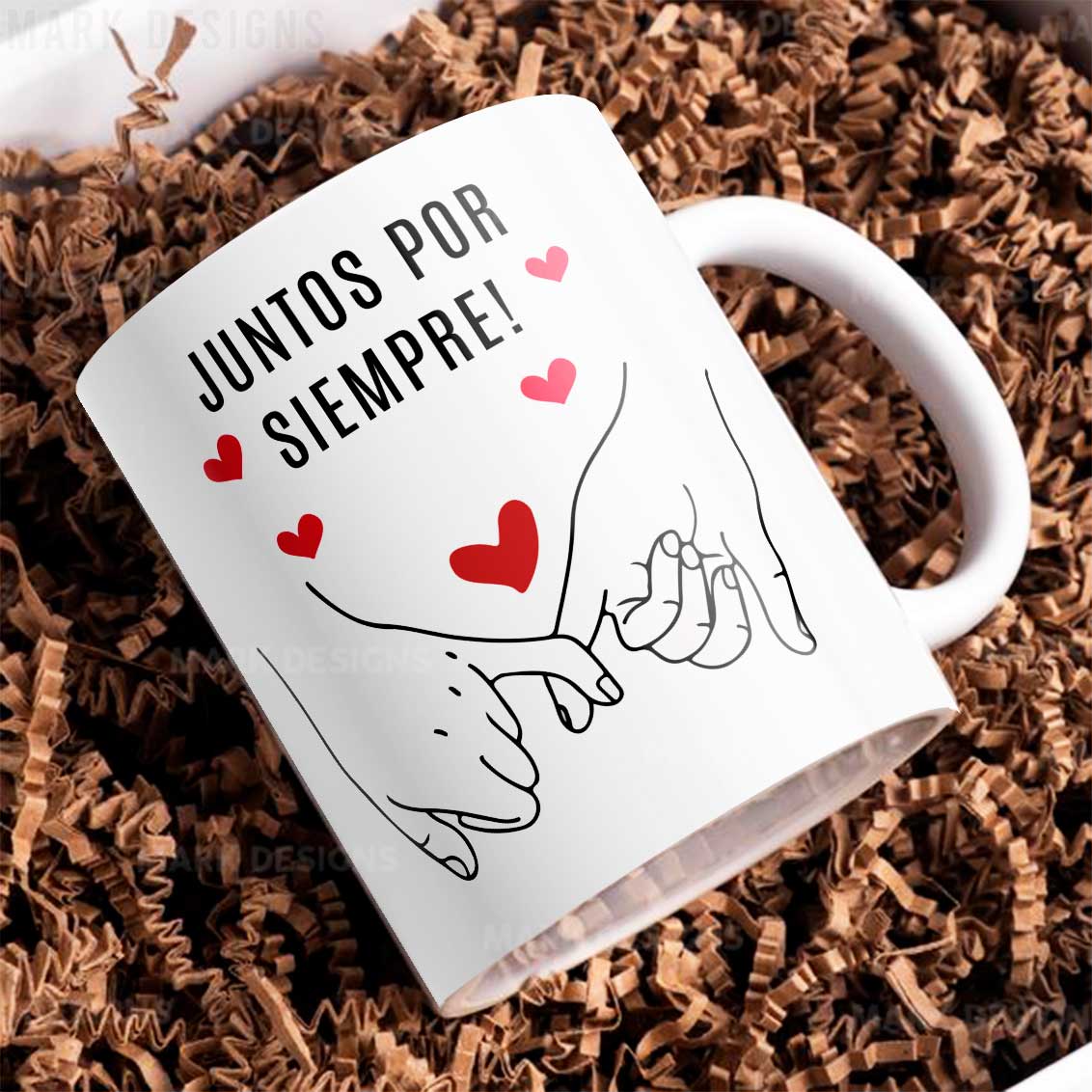8 Tazas con frases románticas
