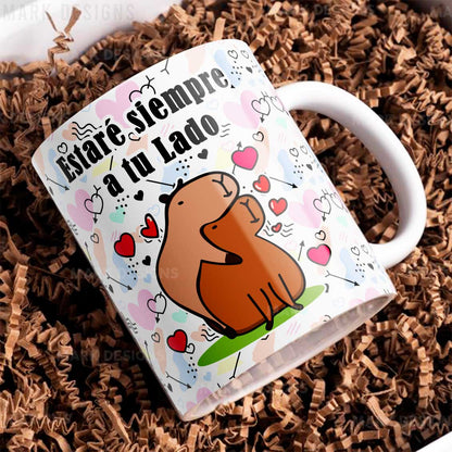 8 Tazas con frases SAN VALENTÍN