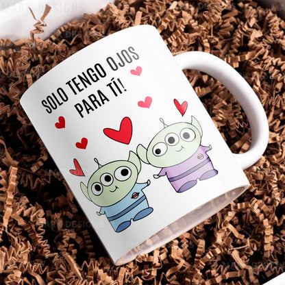8 Tazas con frases románticas