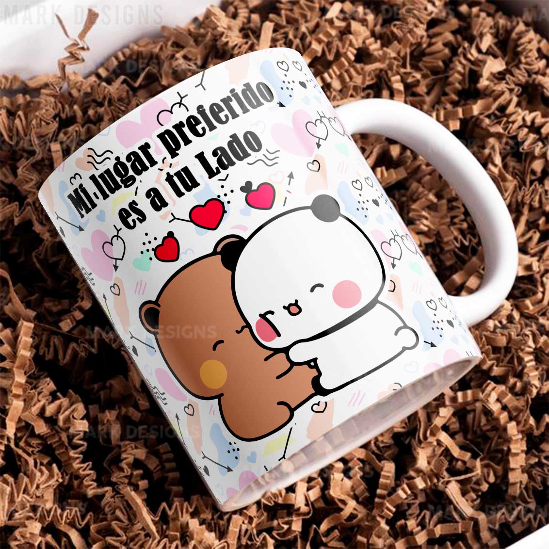 8 Tazas con frases SAN VALENTÍN
